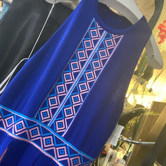 NWT- Versace pleated dress - Picture 5 of 9